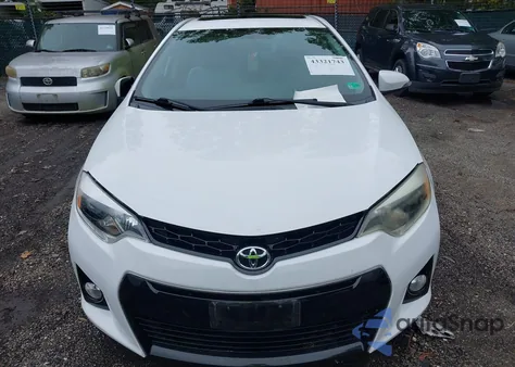 2016 Toyota Corolla S Plus z USA, uszkodzony, nr VIN 2T1BURHE5GC630985